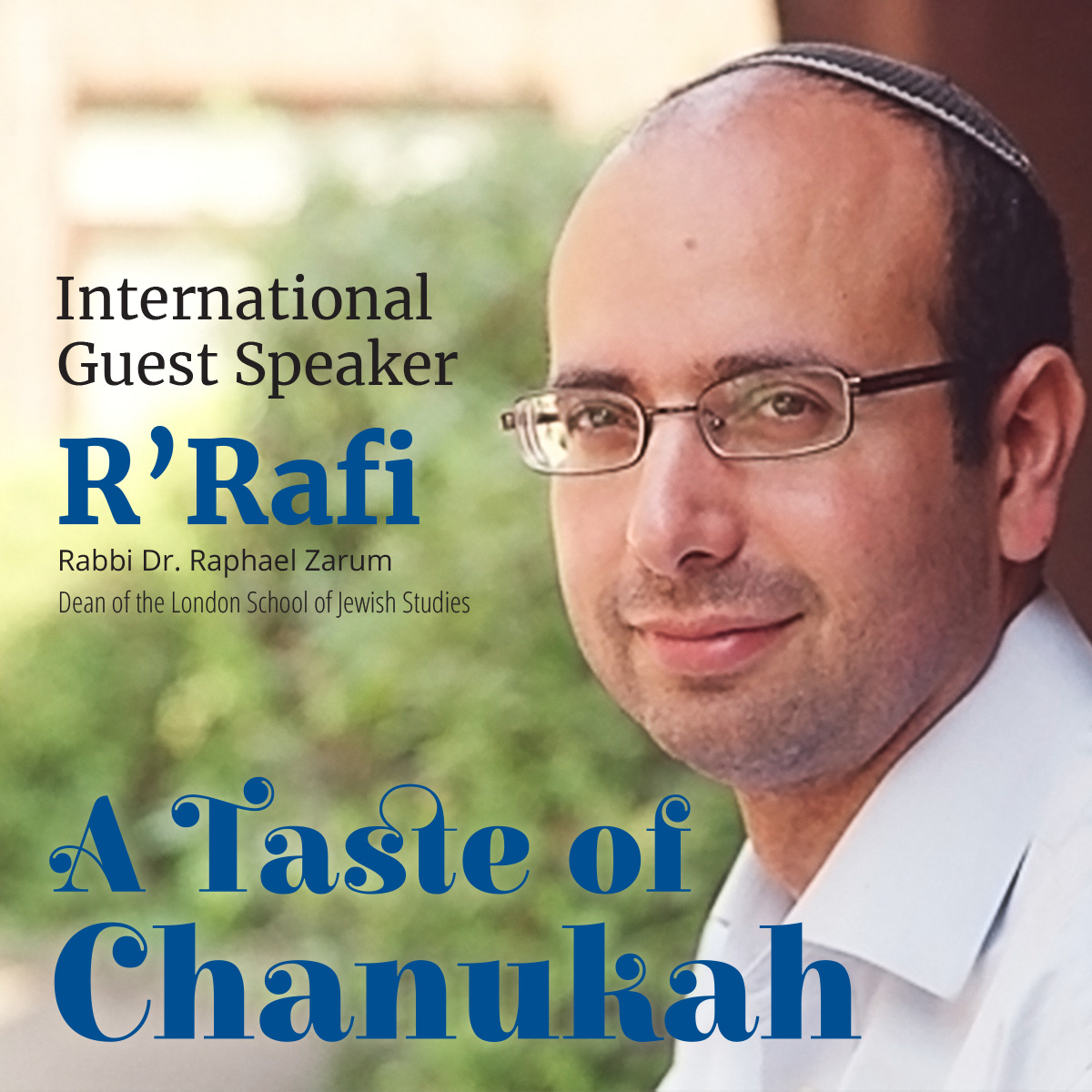 R'Rafi - Taste of Chanukah
